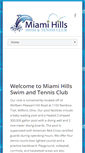 Mobile Screenshot of miamihills.org